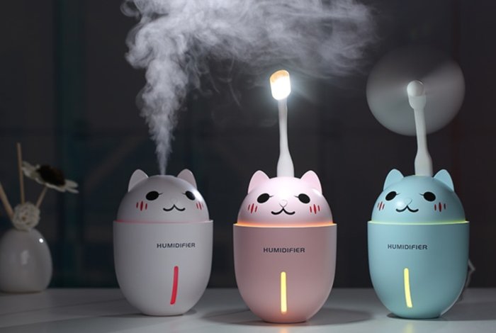 3 in 1 Fan Light Humidifier