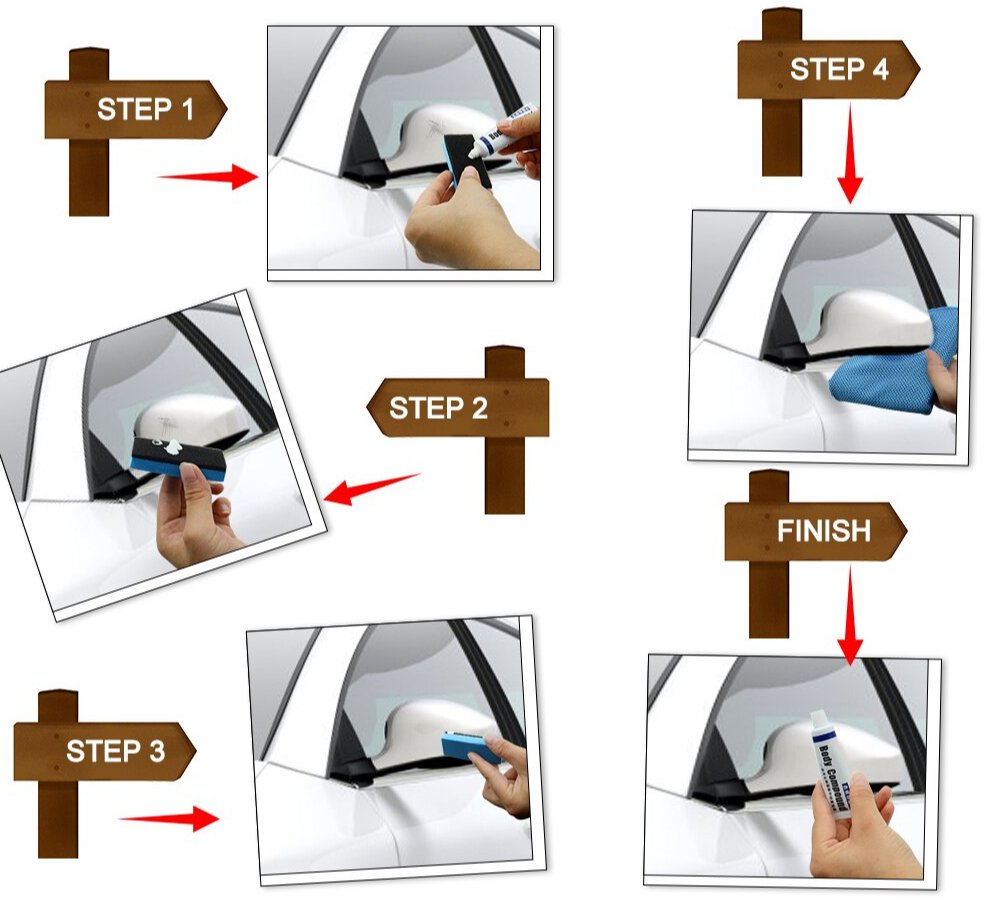 Car Scratch Removal Paste