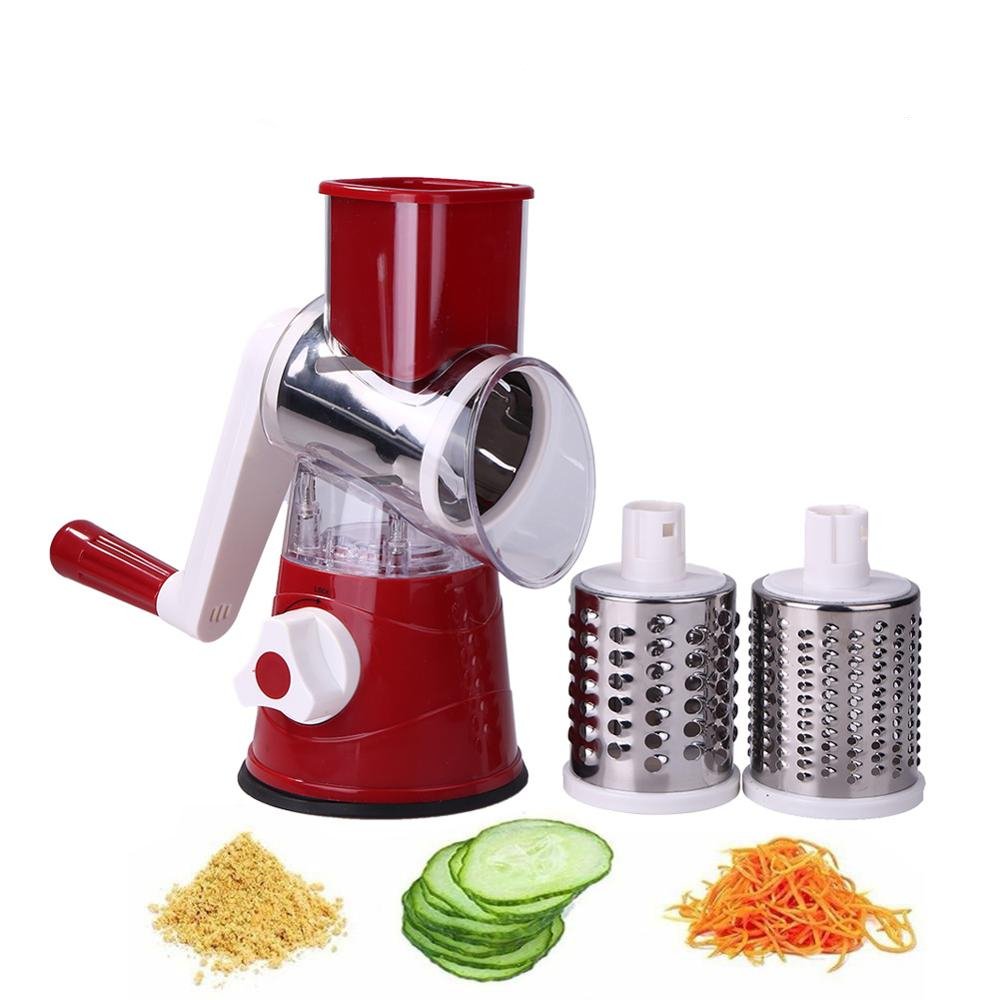 Vegetable Slicer, Multi Hand-held Mandoline Slicer, Adjustable Stainless  Steel Blade, Safety Food Grip And Non-slip Handle, Easy To Use And Clean,  Ideal For Slicing Fruits And Vegetable, Kitchen Gadgets, Cheap Items 