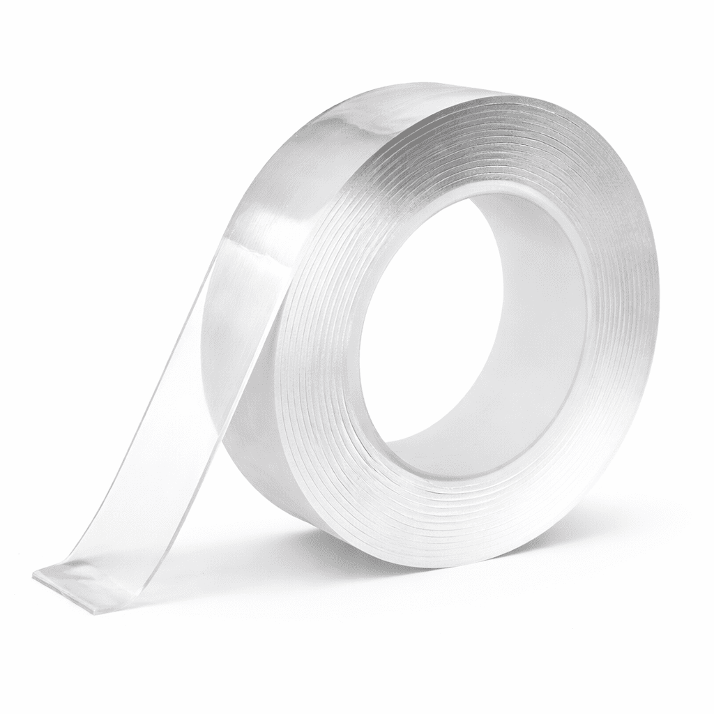 heavy duty double sided adhesive tape strong clear mounting tape reusable washable gel tape for wall mounting home office decor no drilling needed