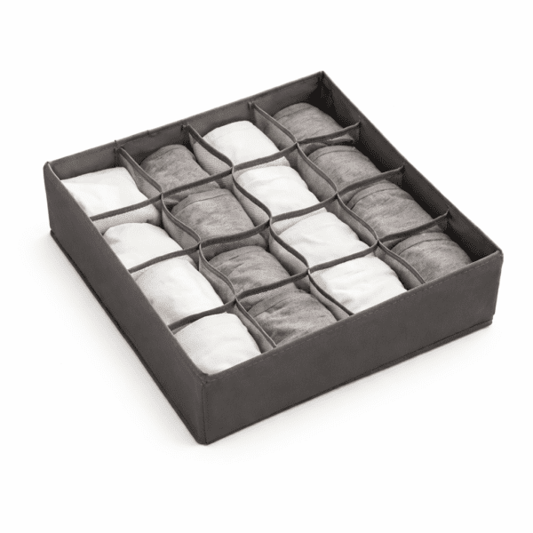 underwear drawer organizer box foldable storage organizer for socks bras underwear closet drawer divider space saving clothing organizer for home use