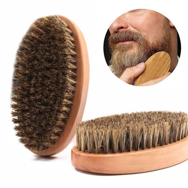 Men Mustache Beard Brush Soft Bristle