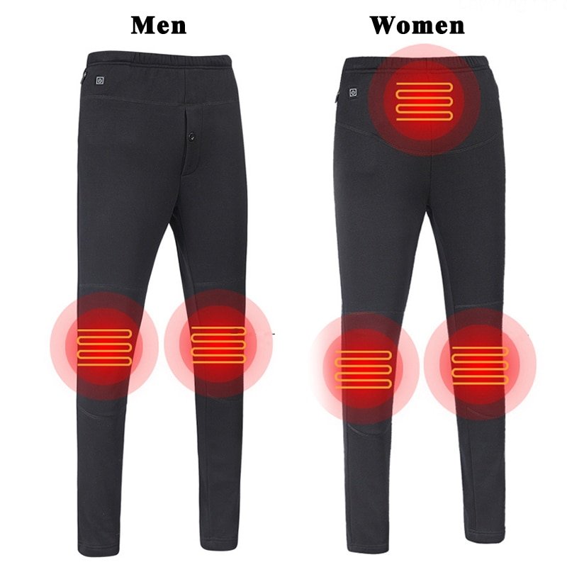 SPRING PARK Men's Women Electric 3 Temperature Modes Heated Pants
