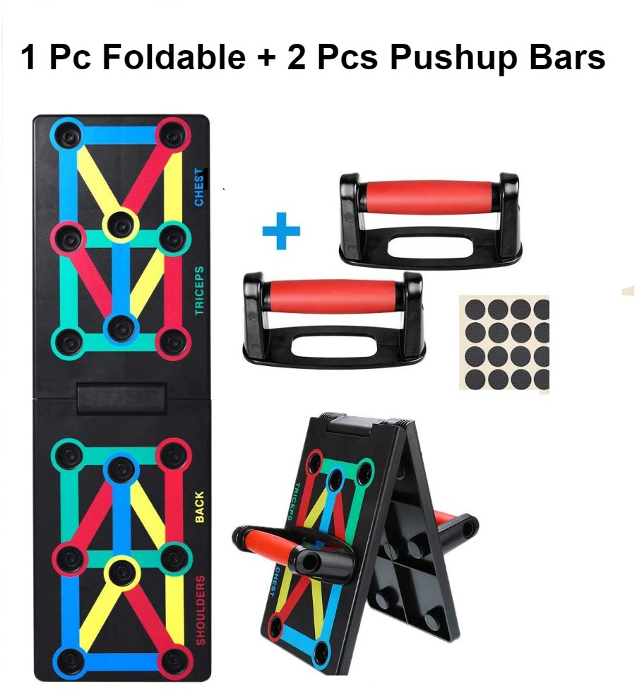 9 in 1 Push Up System Muscle Training Board