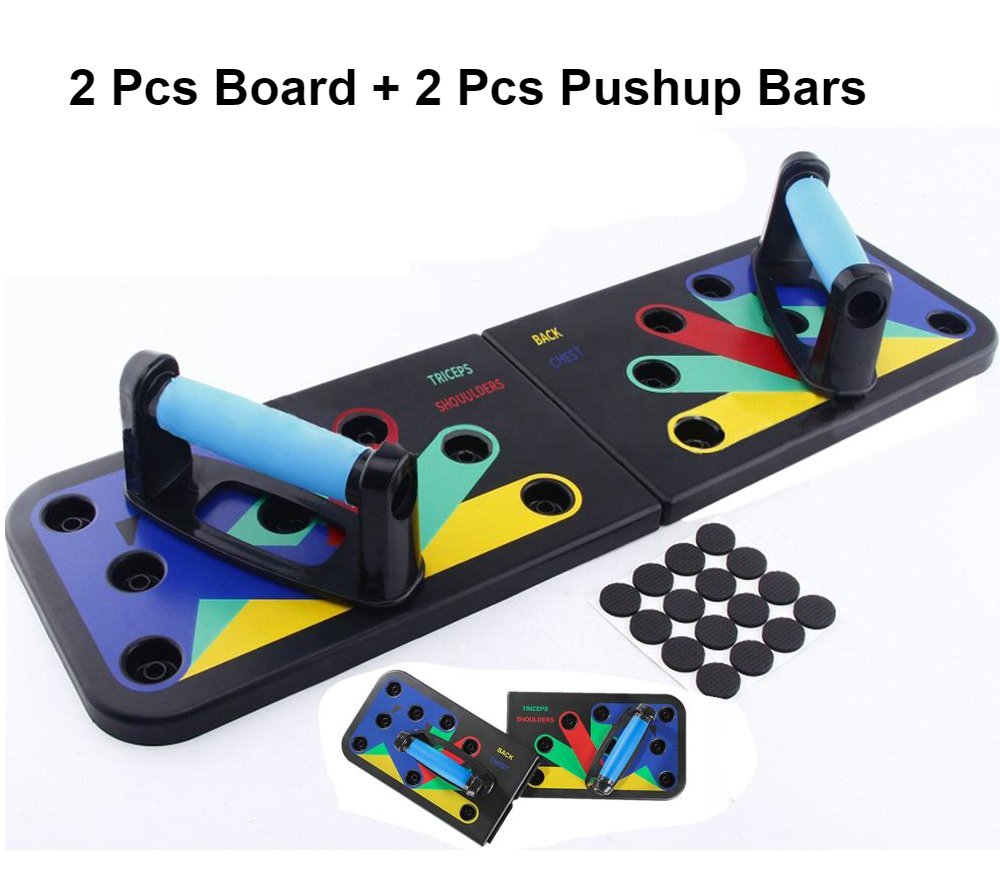 9 in 1 Push Up System Muscle Training Board