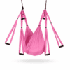 Anti gravity aerial yoga hanging hammock set for inversion therapy stretching and home fitness training