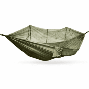 portable hammock with mosquito net outdoor camping sleeping swing lightweight breathable hammock with bug net for hiking travel backyard camping gear