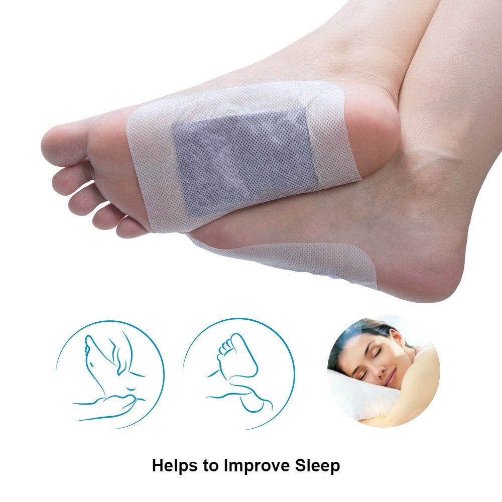 Foot Detox Adhesive Patches Lavender - 6Pcs