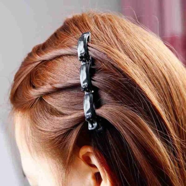 Double Layer Twist Plait Hairpin Hairstyle Headband