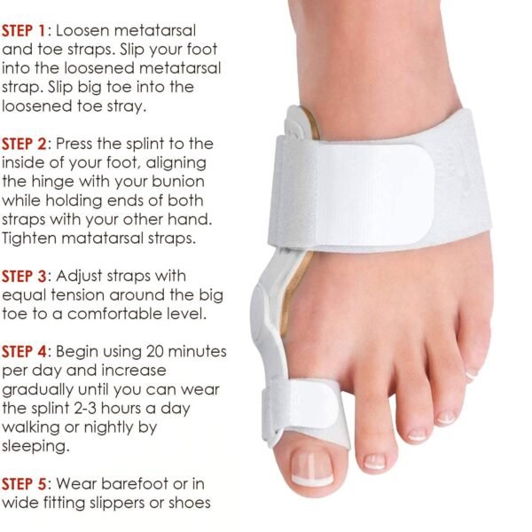 bunion corrector for big toe straightening toe separator brace