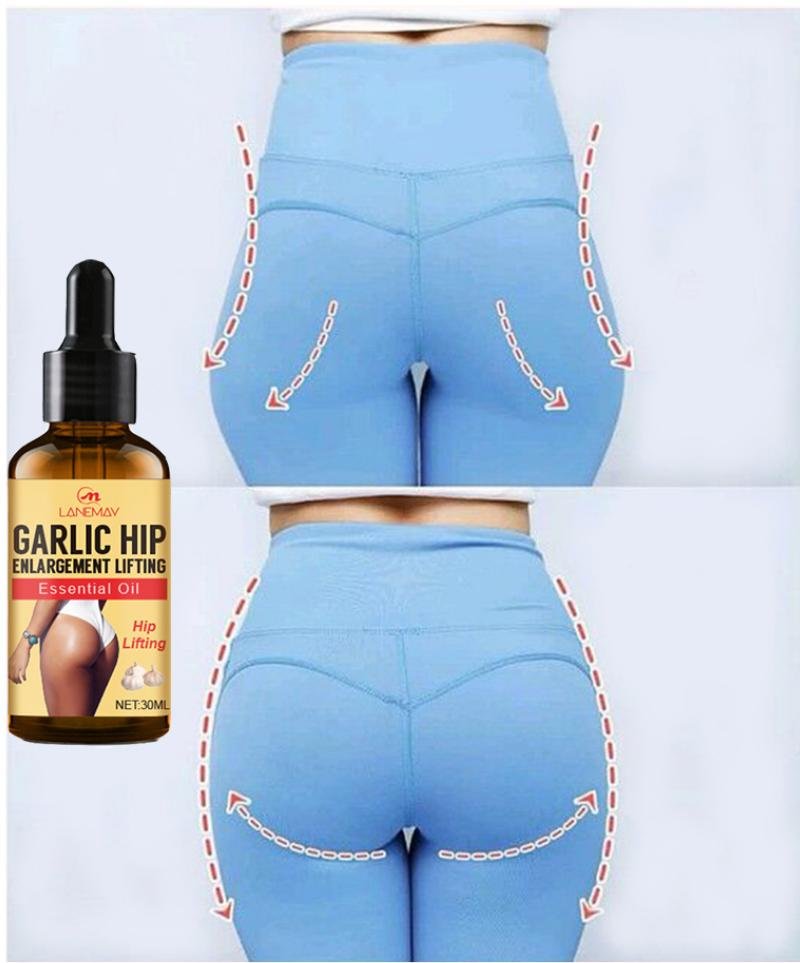 Garlic Oil For Bigger Buttocks and Hips