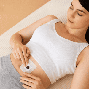 Healthy detox belly button patches for cleansing support and wellness care