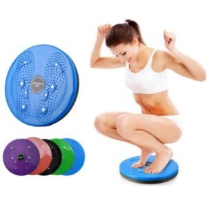 Waist twisting disc for abs cardio workout core strengthening balance exercise tool