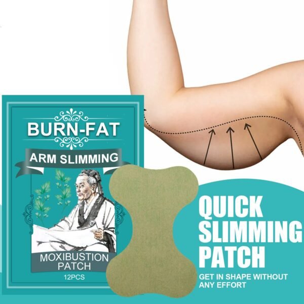 Arm slimming fat burning sticker patch for targeted weight loss support