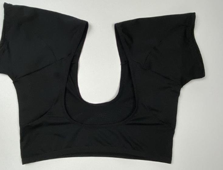 Reusable Washable Undershirt With Sweat Pads 