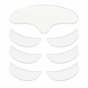 Silicone face wrinkle patch set reusable anti aging patches for forehead and under eyes