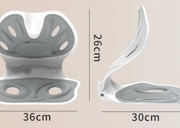 ergonomic seat cushion for posture correction office chair back support foldable lumbar support cushion for long sitting