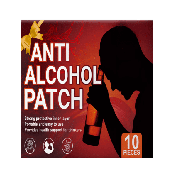 herbal anti alcohol patch for nightly support to reduce alcohol cravings