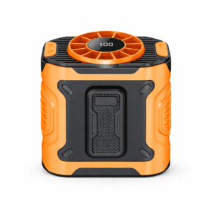 portable waist cooling fan for summer heat relief and outdoor personal cooling