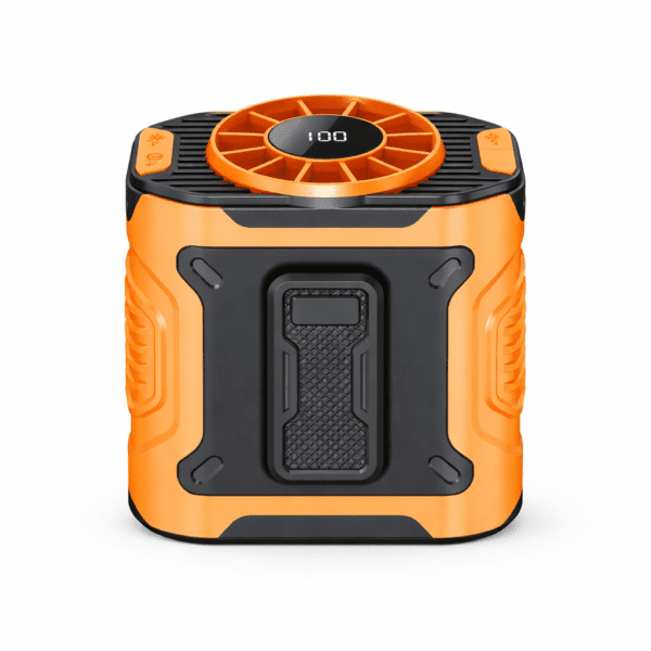 portable waist cooling fan for summer heat relief and outdoor personal cooling