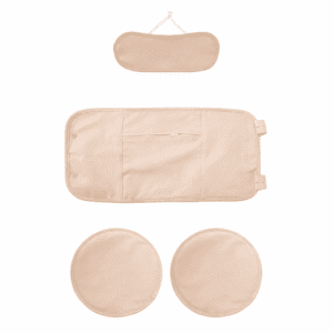 4 in 1 castor oil pack set wrap for liver detox belly wrap and reusable therapy