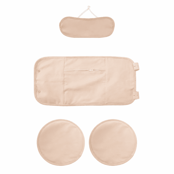 4 in 1 castor oil pack set wrap for liver detox belly wrap and reusable therapy