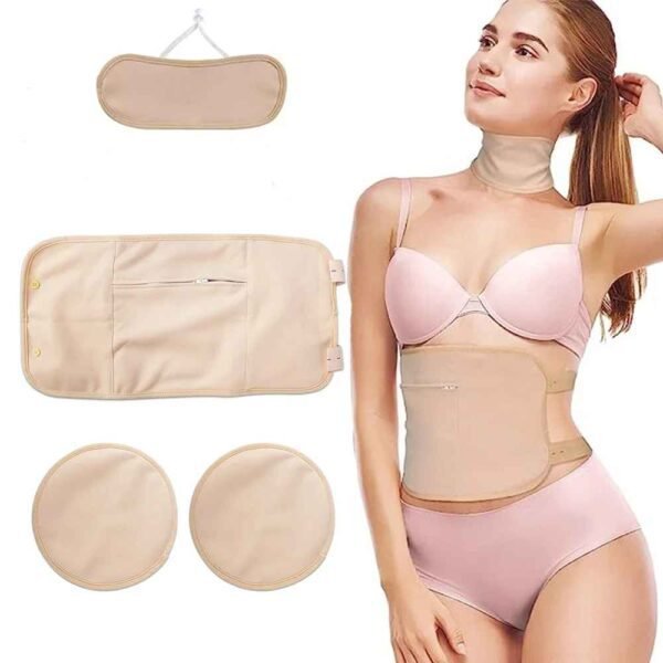 Alternative view of 4-in-1 Castor Oil Pack Set Wrap