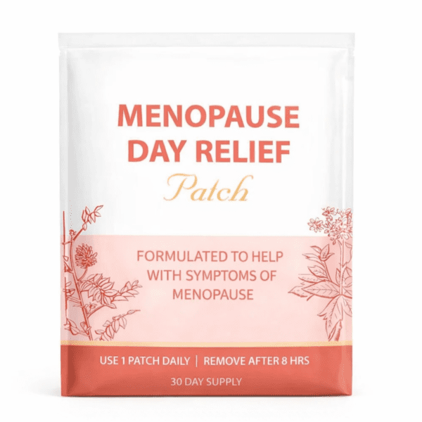 Menopause hot flashes patch for cooling relief and hormonal balance support