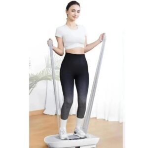 Vibration plate walking pad for workout and home fitness training