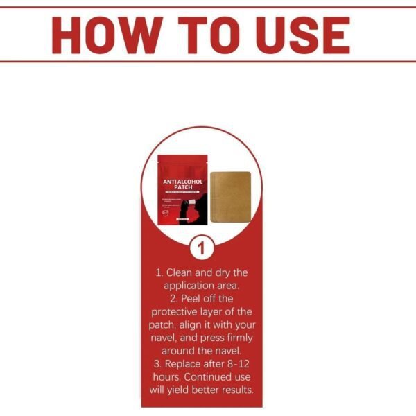 Anti Alcohol Stop Drinking Patch