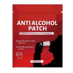 Anti alcohol patch to stop drinking and reduce alcohol cravings