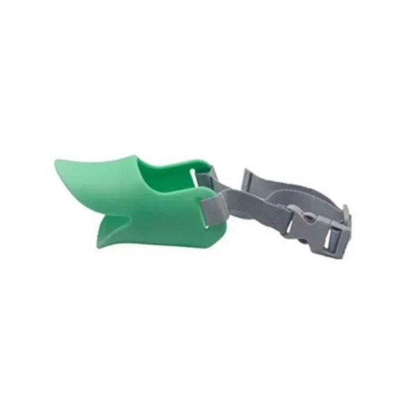 cute duck dog muzzle silicone anti bite pet muzzle for small dogs