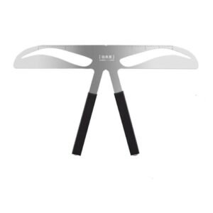 Eyebrow shaping caliper symmetrical marking tool for precise brow measurement and alignment