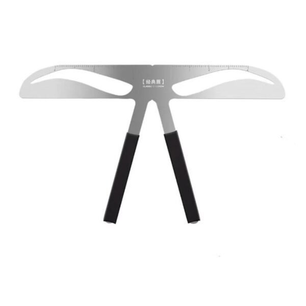 Eyebrow shaping caliper symmetrical marking tool for precise brow measurement and alignment