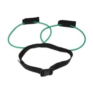 Booty belt resistance bands for workout glute training strength building and home fitness exercises