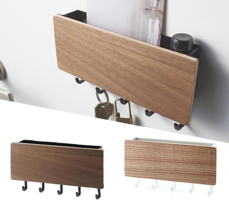 wall hanging wooden shelves storage rustic floating shelves wall mounted shelf organizer for home decor kitchen bathroom living room storage display shelves