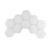 touch sensitive modular led light magnetic wall lights hexagon smart lighting panels customizable led wall lights for bedroom gaming setup home decor
