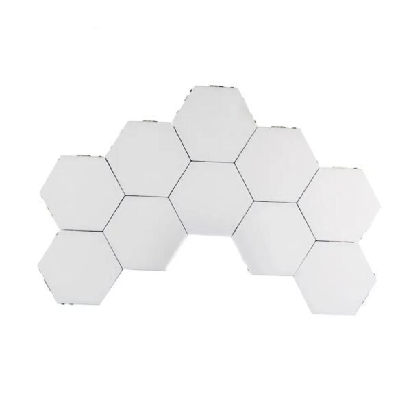touch sensitive modular led light magnetic wall lights hexagon smart lighting panels customizable led wall lights for bedroom gaming setup home decor