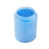 dog paw cleaner cup soft silicone bristles for muddy paws