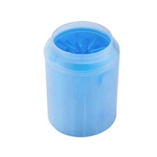 dog paw cleaner cup soft silicone bristles for muddy paws