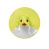kids duck umbrella raincoat with foldable hat waterproof rain gear for children