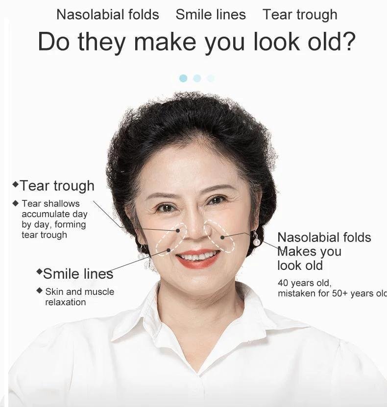 Nasolabial Folds Facial Forehead Anti-Wrinkle Mask