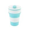 collapsible silicone travel cup foldable reusable camping mug portable lightweight cup for travel hiking outdoor use