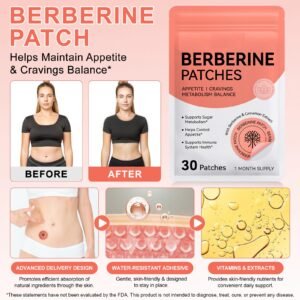 berberine patch for daily metabolic support routine