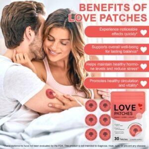 libido patch love patch applied on arm for daily routine support