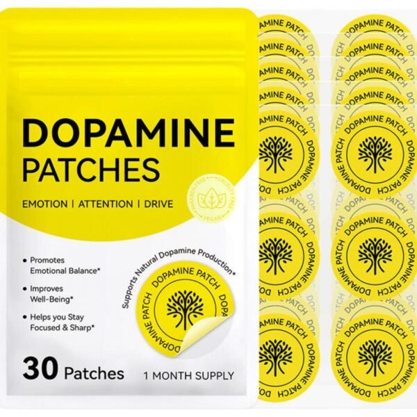 dopamine patch for mental clarity focus and motivation support