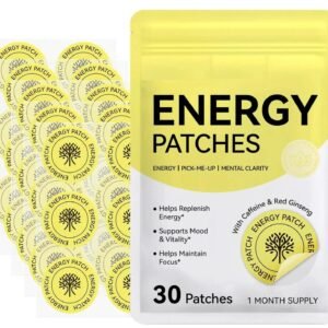 energy patch for focus and balanced energy supporting mental clarity and alertness