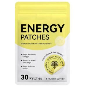 energy patch for focus and balanced energy supporting steady daily performance