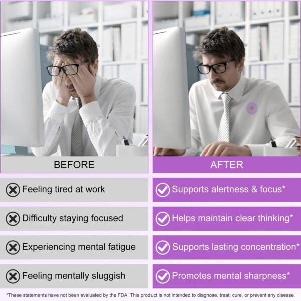 focus patch for concentration and mental clarity helping improve focus and alertness